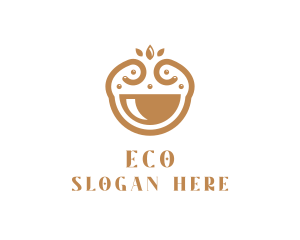 Elegant Happy Bowl logo design