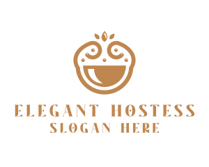 Elegant Happy Bowl logo design