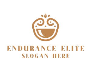 Elegant Happy Bowl logo design