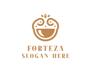 Elegant Happy Bowl logo design