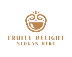 Elegant Happy Bowl logo design