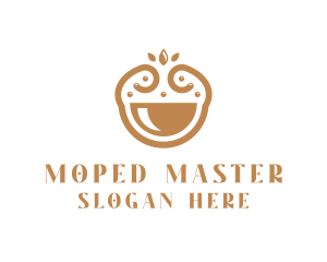 Elegant Happy Bowl logo design