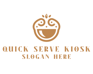 Elegant Happy Bowl logo design