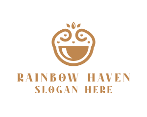 Elegant Happy Bowl logo design