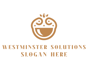 Elegant Happy Bowl logo design