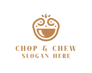Beverage - Elegant Happy Bowl logo design
