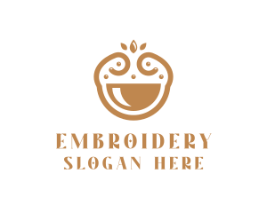 Elegant Happy Bowl logo design