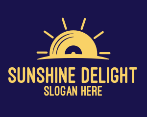 Sunshine Record logo design