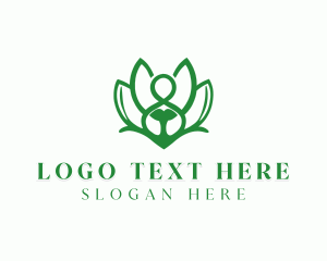 Meditation - Zen Meditation Yoga logo design