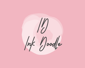 Fashion Beauty Watercolor logo design