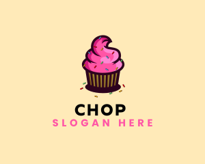 Icing - Cupcake Sprinkle Confectionery logo design