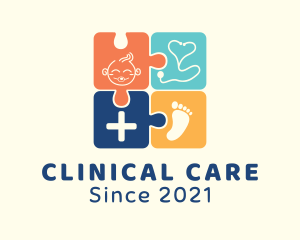 Child Pediatrician Clinic logo design