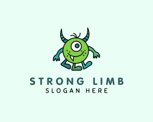 Three Legged Monster logo design