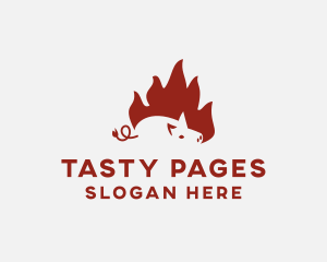 Fire Pig Roasting Logo