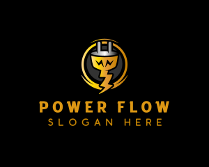 Electric Power Plug logo design