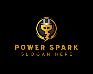 Electric Power Plug logo design