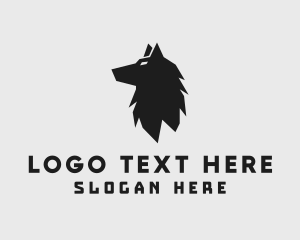 Animal - Wolf Canine Animal logo design