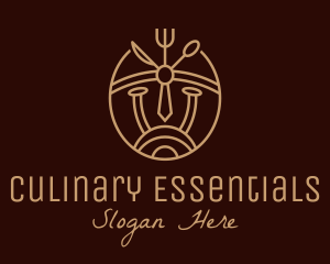 Fine Dining Cutlery  logo design