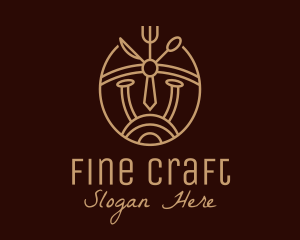 Fine Dining Cutlery  logo design