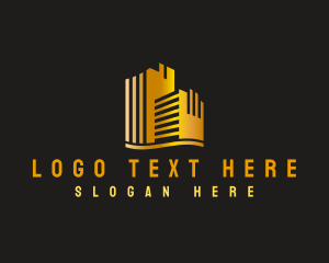 Modern Building Construction Logo