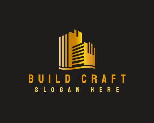 Modern Building Construction logo design