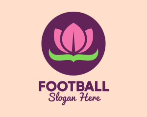 Pink - Pink Lotus Flower logo design