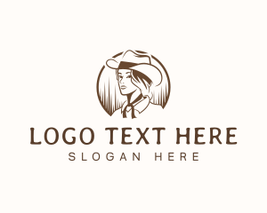 Cowgirl - Cowgirl Mexico Beauty logo design