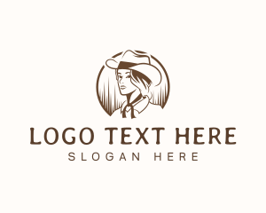 Mexican - Cowgirl Mexico Beauty logo design