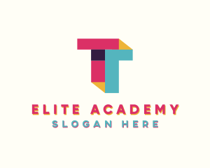 Stylish Agency Letter T Logo