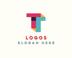 Stylish Agency Letter T Logo