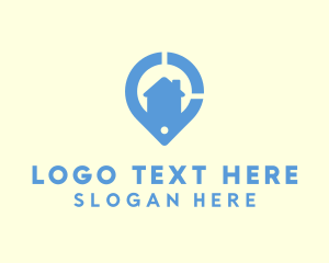 Point - House Property Finder logo design