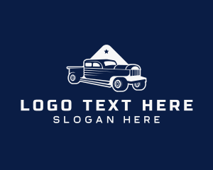 Car - Pickup Truck Mechanic logo design