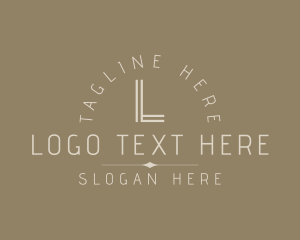 Typography - Professional Publishing Lettermark logo design