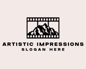 Mountain Film Photography logo design