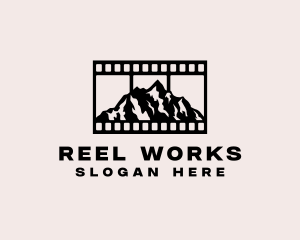 Mountain Film Photography logo design