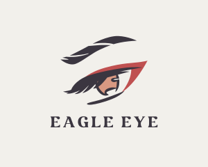 Feminine Eye Makeup logo design