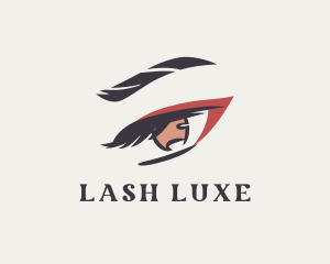 Feminine Eye Makeup logo design