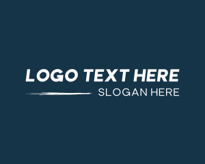 Minimalist Modern Logistics Logo