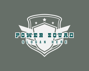 Squad - Air Force Shield logo design