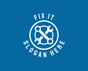 Maintenance Repair Fix Tools logo design