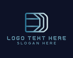 Office - Generic Company Letter D logo design