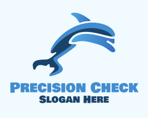 Blue Dolphin Swim Logo