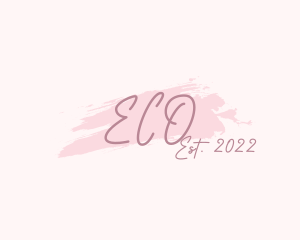 Pink - Pink Feminine Script logo design