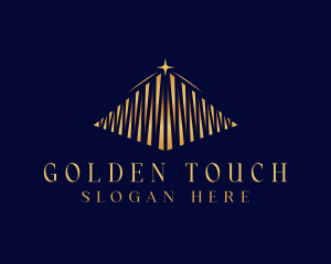 Gold - Gold Luxury Pyramid logo design
