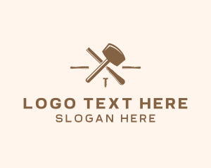 Tools - Lumberjack Woodworking Tools logo design