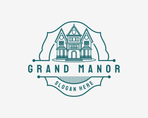 Mansion - Mansion Realty Property logo design