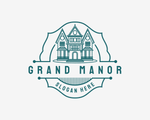 Mansion Realty Property logo design