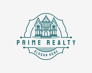 Mansion Realty Property logo design