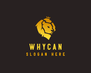 Veterinarian - Lion King Crown logo design