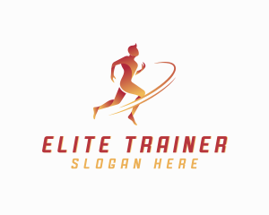 Running Sports Endurance Training logo design